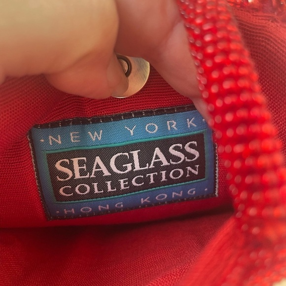 Vintage Beaded American Flag Purse - Picture 10 of 13